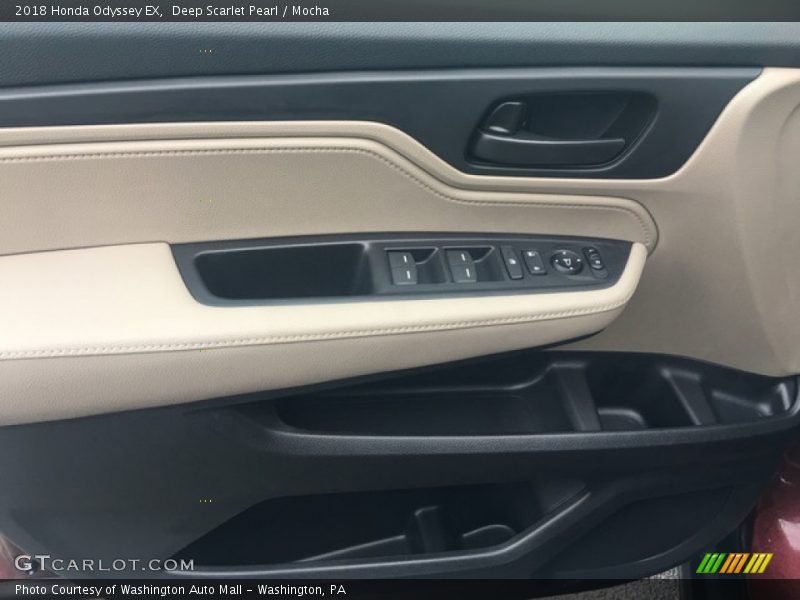 Deep Scarlet Pearl / Mocha 2018 Honda Odyssey EX