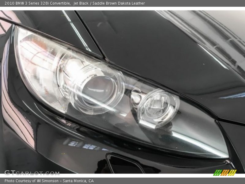 Jet Black / Saddle Brown Dakota Leather 2010 BMW 3 Series 328i Convertible