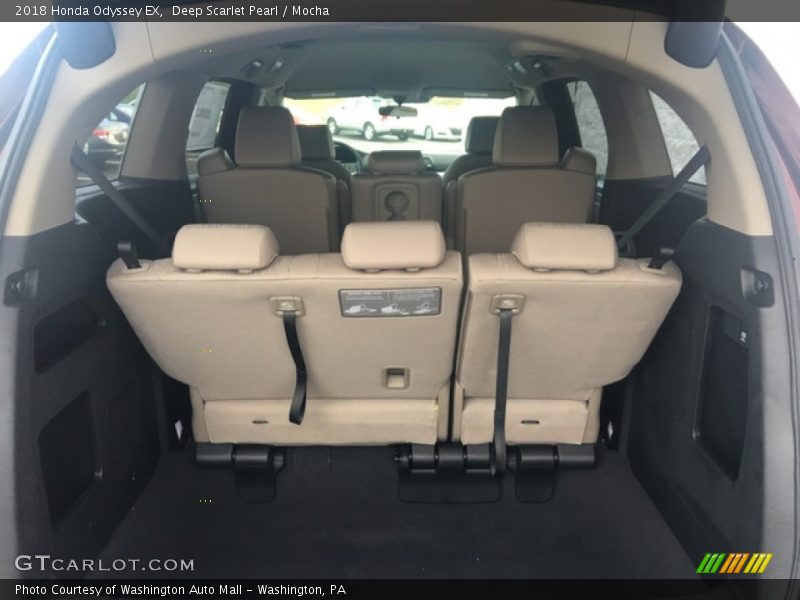 Deep Scarlet Pearl / Mocha 2018 Honda Odyssey EX
