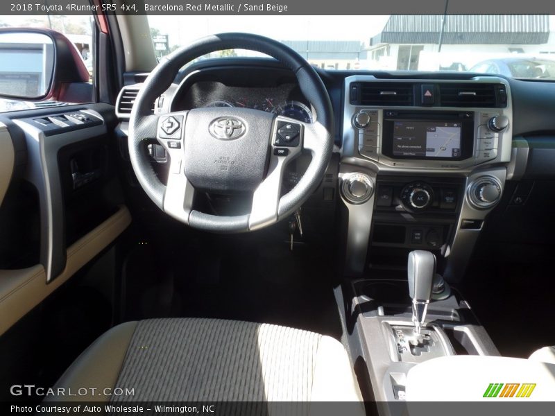 Barcelona Red Metallic / Sand Beige 2018 Toyota 4Runner SR5 4x4