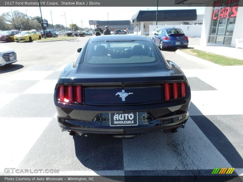 Shadow Black / Ebony 2017 Ford Mustang V6 Coupe