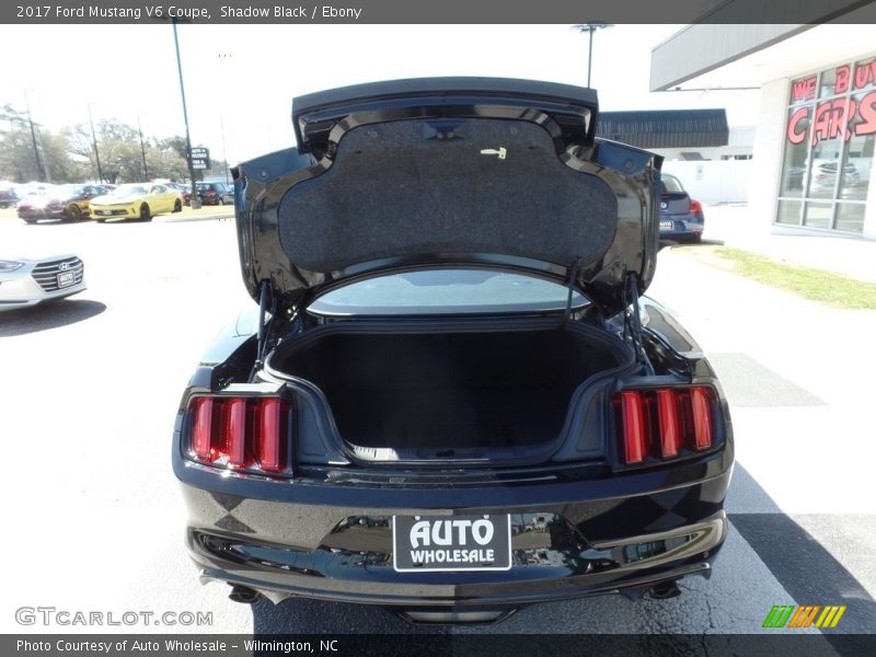 Shadow Black / Ebony 2017 Ford Mustang V6 Coupe