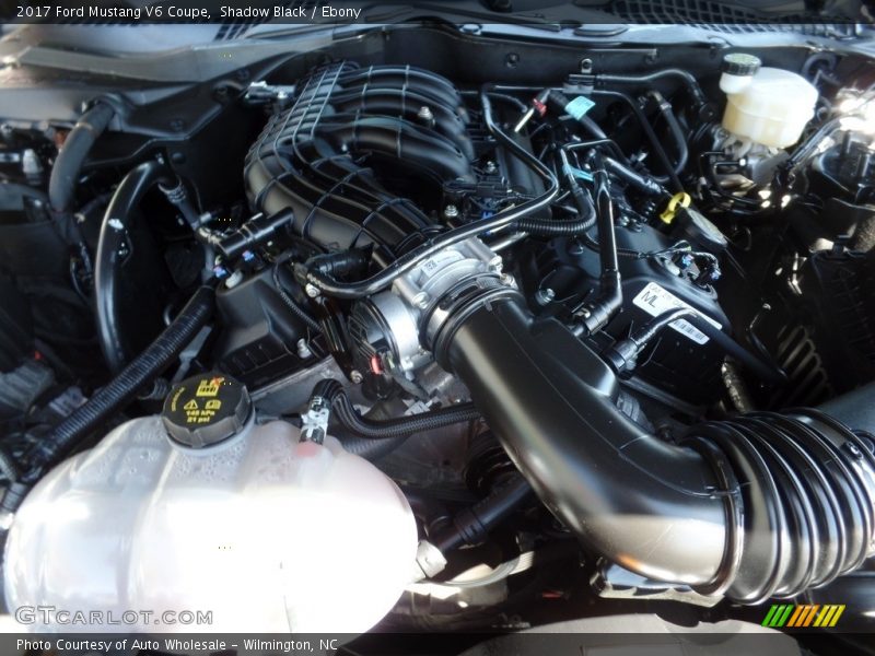 Shadow Black / Ebony 2017 Ford Mustang V6 Coupe