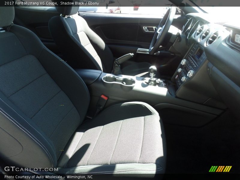 Shadow Black / Ebony 2017 Ford Mustang V6 Coupe