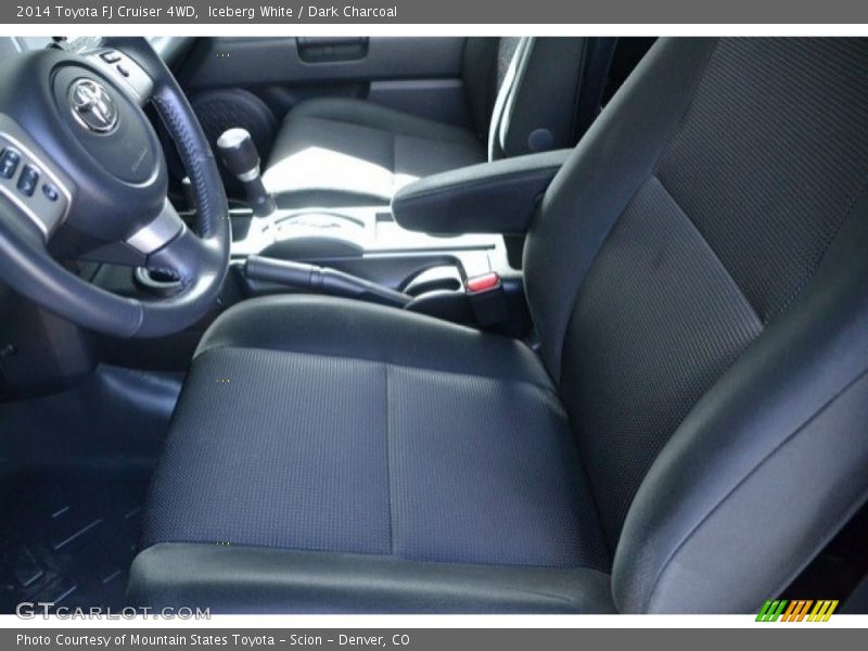 Iceberg White / Dark Charcoal 2014 Toyota FJ Cruiser 4WD