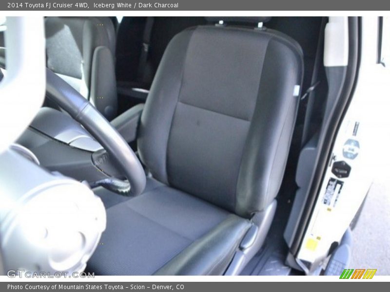 Iceberg White / Dark Charcoal 2014 Toyota FJ Cruiser 4WD