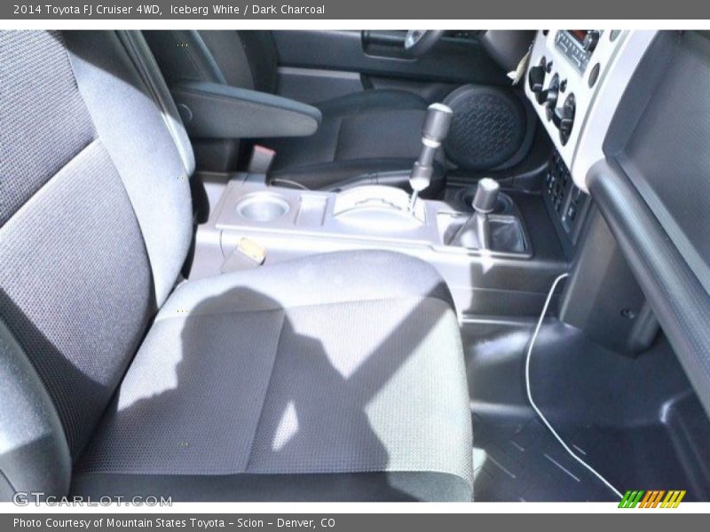 Iceberg White / Dark Charcoal 2014 Toyota FJ Cruiser 4WD