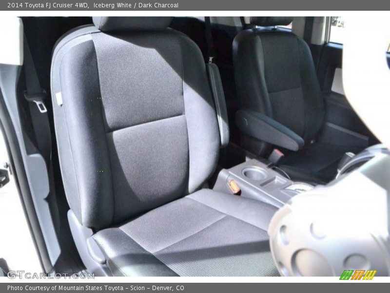 Iceberg White / Dark Charcoal 2014 Toyota FJ Cruiser 4WD
