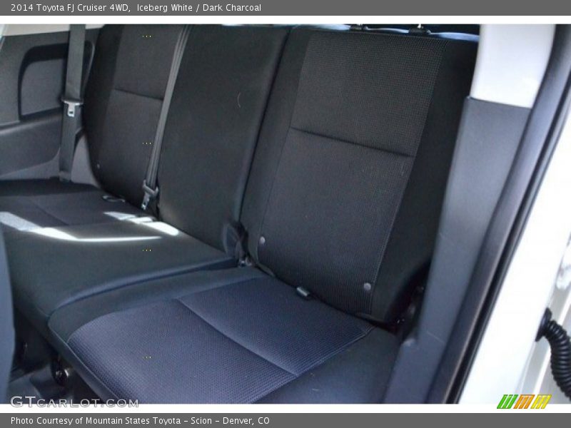 Iceberg White / Dark Charcoal 2014 Toyota FJ Cruiser 4WD