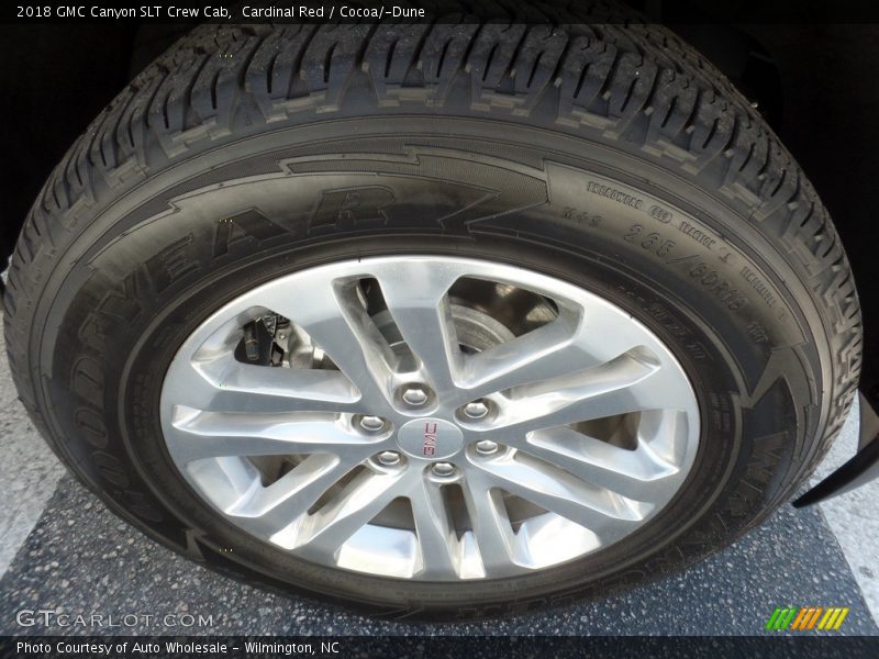 Cardinal Red / Cocoa/­Dune 2018 GMC Canyon SLT Crew Cab