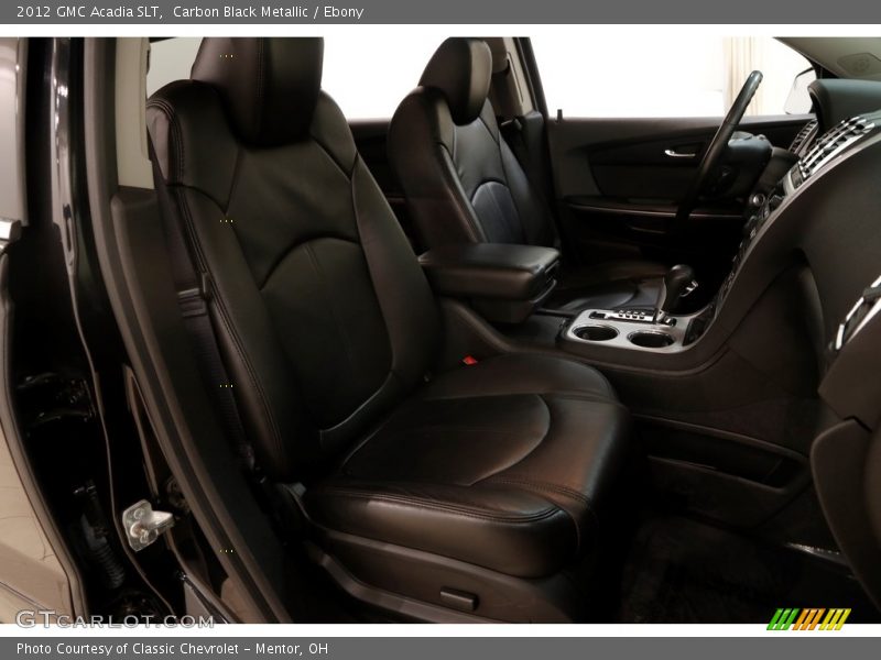 Carbon Black Metallic / Ebony 2012 GMC Acadia SLT