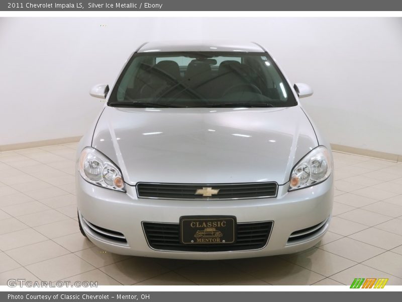 Silver Ice Metallic / Ebony 2011 Chevrolet Impala LS
