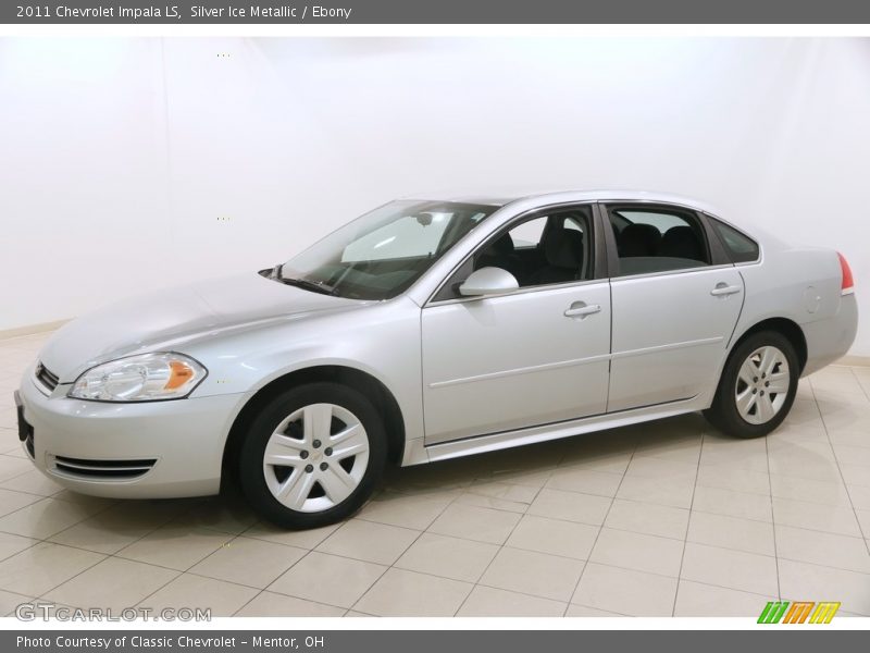 Silver Ice Metallic / Ebony 2011 Chevrolet Impala LS