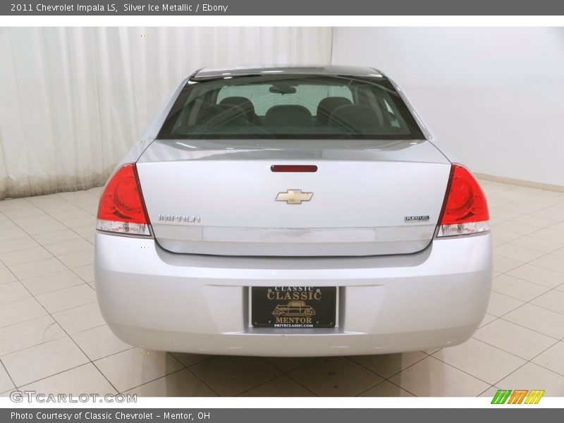 Silver Ice Metallic / Ebony 2011 Chevrolet Impala LS