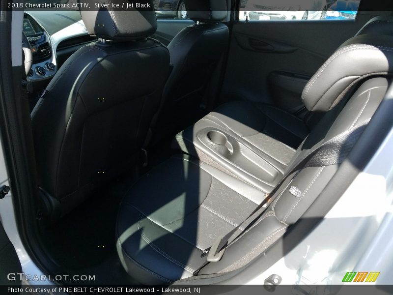 Silver Ice / Jet Black 2018 Chevrolet Spark ACTIV