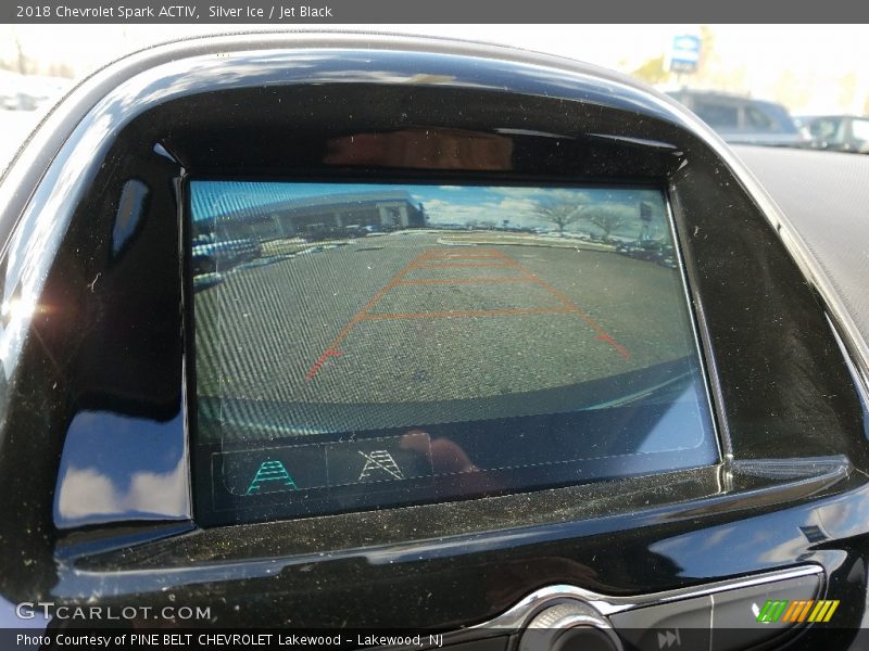 Silver Ice / Jet Black 2018 Chevrolet Spark ACTIV