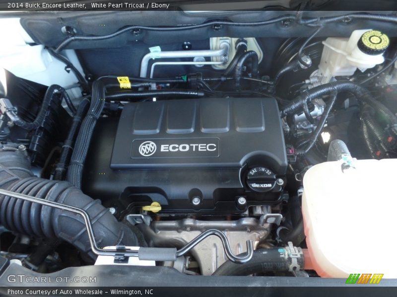 White Pearl Tricoat / Ebony 2014 Buick Encore Leather