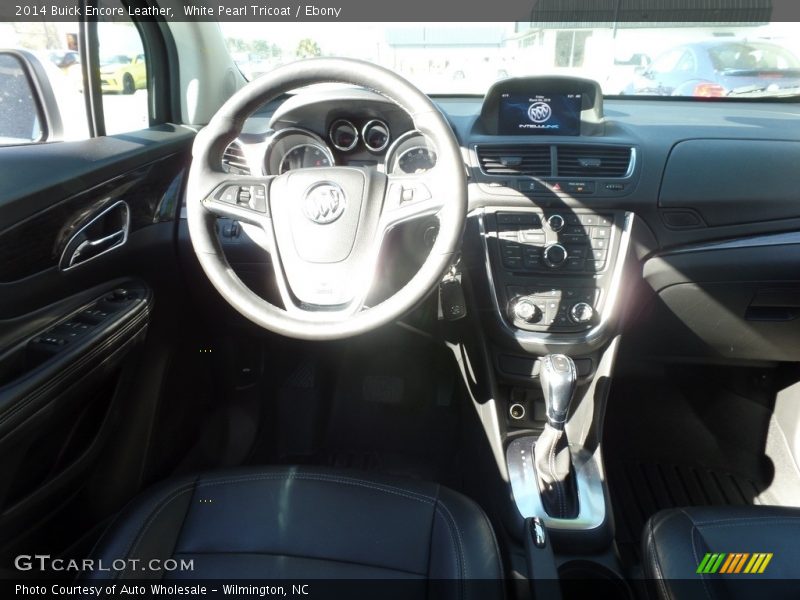 White Pearl Tricoat / Ebony 2014 Buick Encore Leather