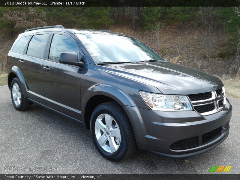 Granite Pearl / Black 2018 Dodge Journey SE