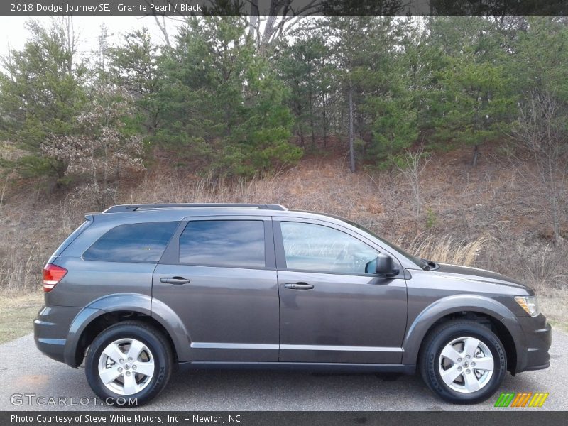 Granite Pearl / Black 2018 Dodge Journey SE