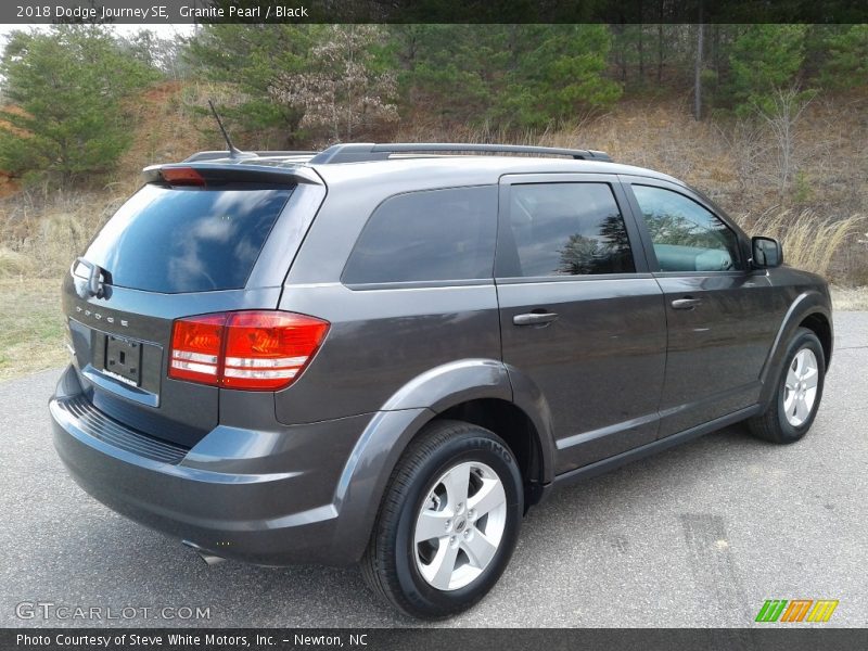 Granite Pearl / Black 2018 Dodge Journey SE