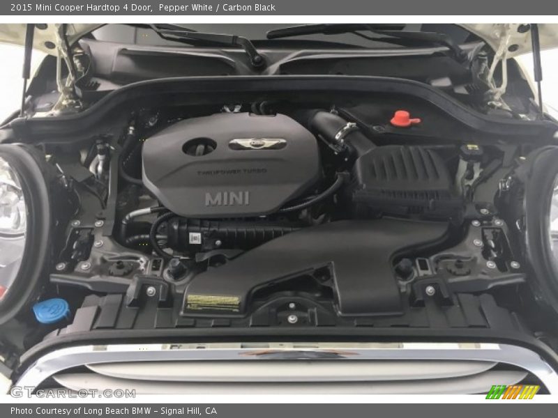 Pepper White / Carbon Black 2015 Mini Cooper Hardtop 4 Door