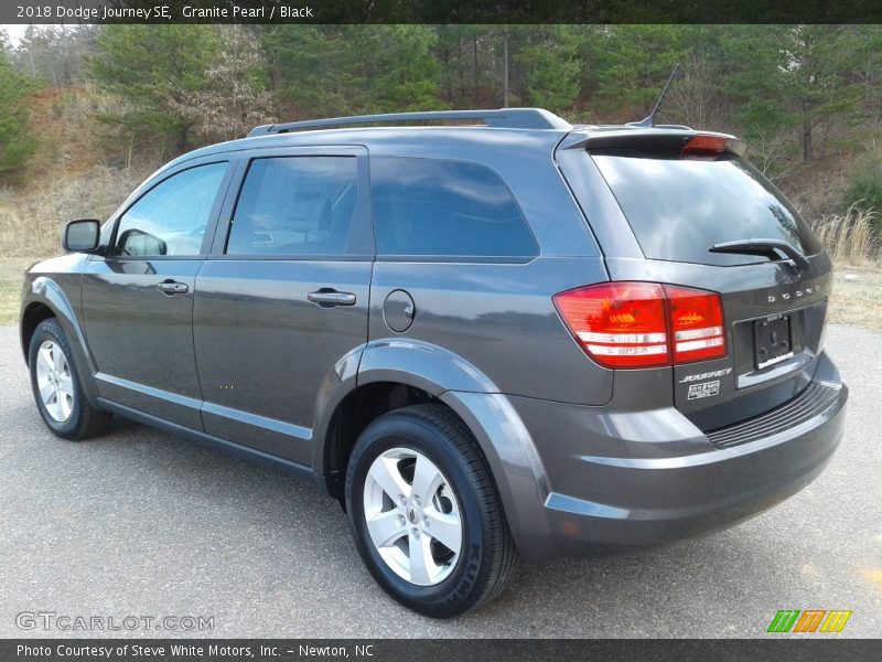 Granite Pearl / Black 2018 Dodge Journey SE