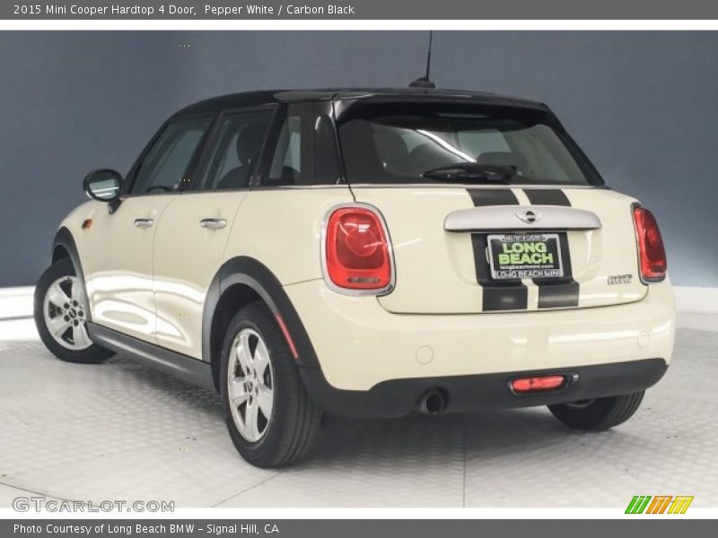 Pepper White / Carbon Black 2015 Mini Cooper Hardtop 4 Door