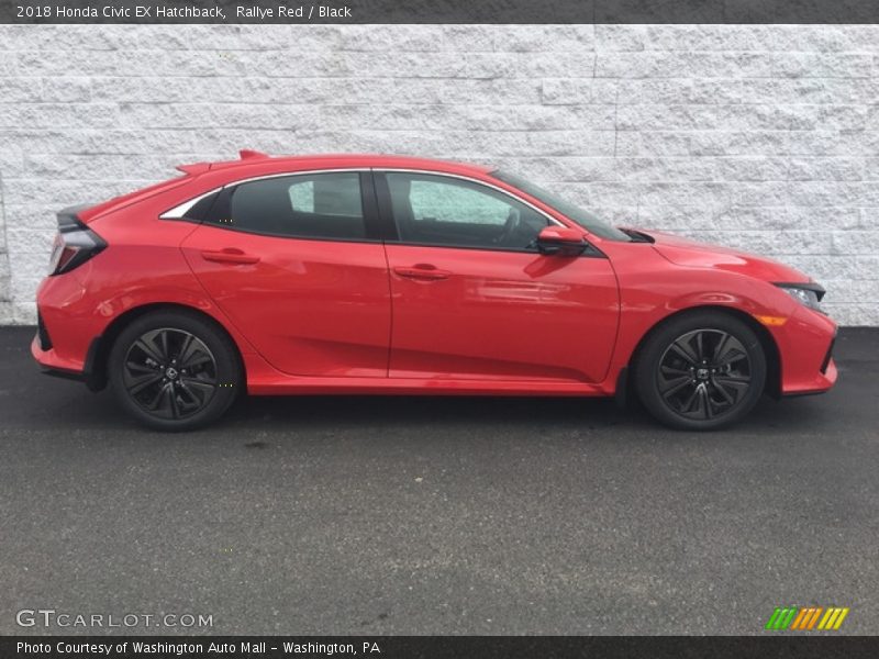  2018 Civic EX Hatchback Rallye Red