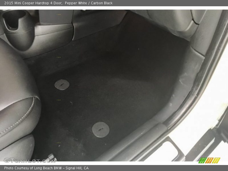 Pepper White / Carbon Black 2015 Mini Cooper Hardtop 4 Door