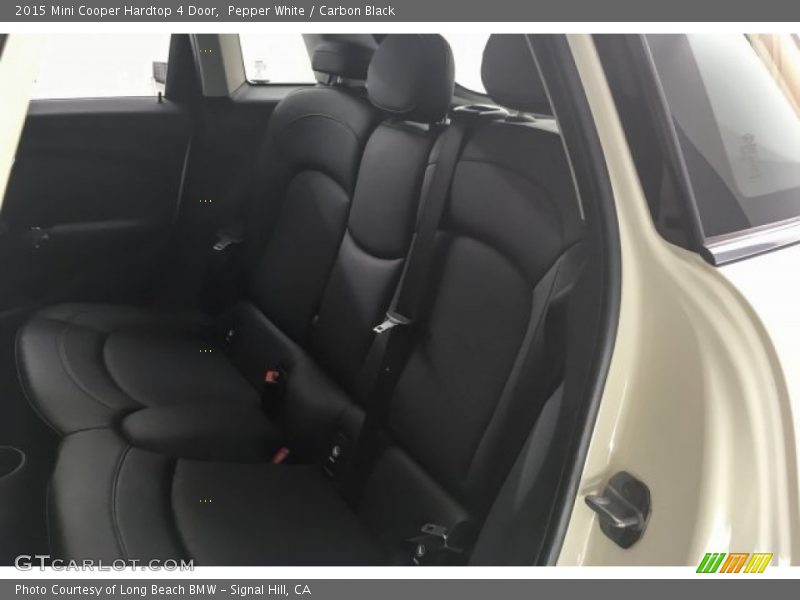 Pepper White / Carbon Black 2015 Mini Cooper Hardtop 4 Door