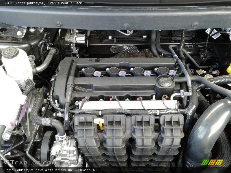 Granite Pearl / Black 2018 Dodge Journey SE