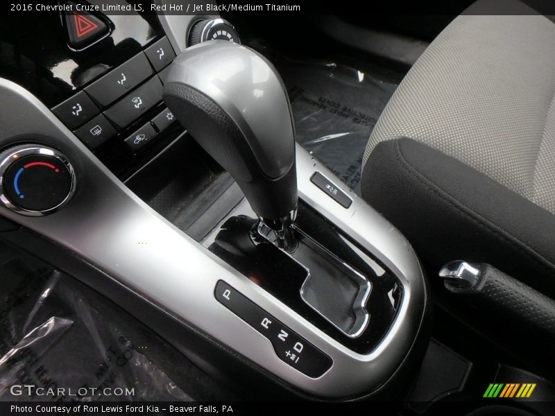 Red Hot / Jet Black/Medium Titanium 2016 Chevrolet Cruze Limited LS