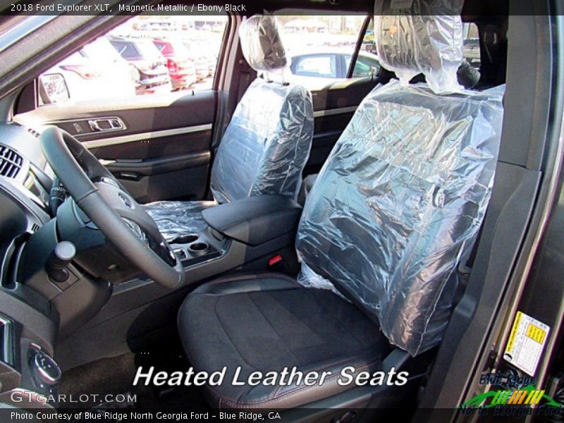 Magnetic Metallic / Ebony Black 2018 Ford Explorer XLT