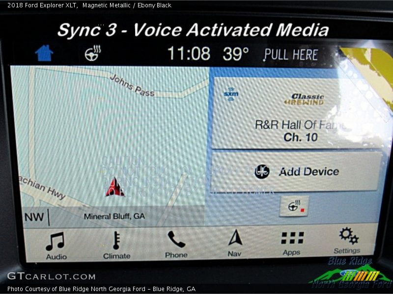 Magnetic Metallic / Ebony Black 2018 Ford Explorer XLT