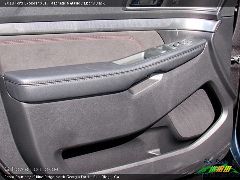 Magnetic Metallic / Ebony Black 2018 Ford Explorer XLT