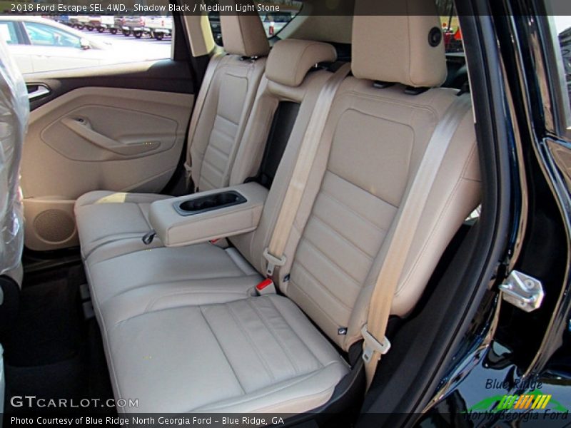Shadow Black / Medium Light Stone 2018 Ford Escape SEL 4WD