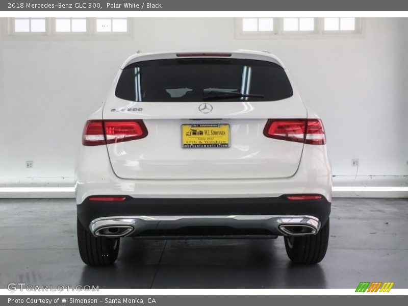 Polar White / Black 2018 Mercedes-Benz GLC 300