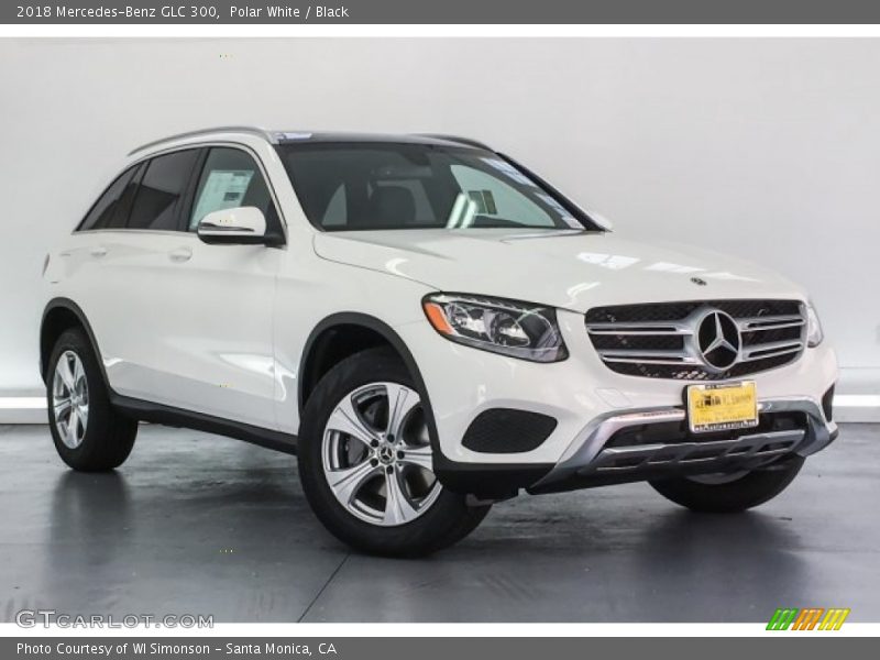 Polar White / Black 2018 Mercedes-Benz GLC 300
