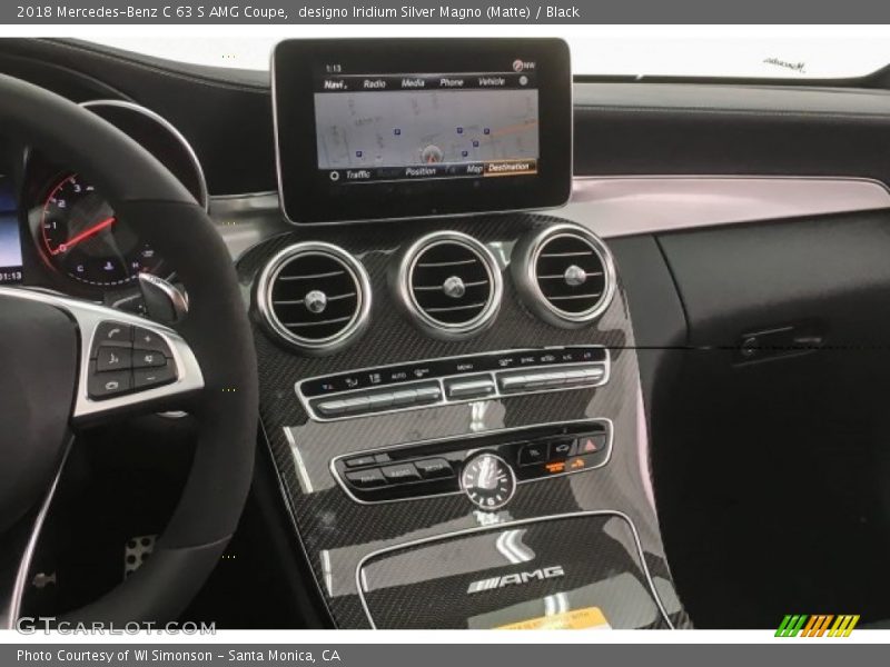 Dashboard of 2018 C 63 S AMG Coupe