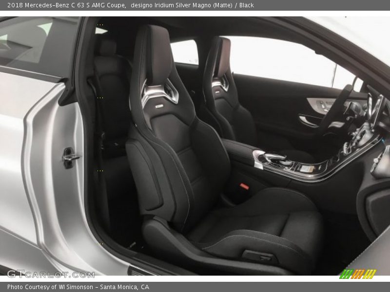 Front Seat of 2018 C 63 S AMG Coupe