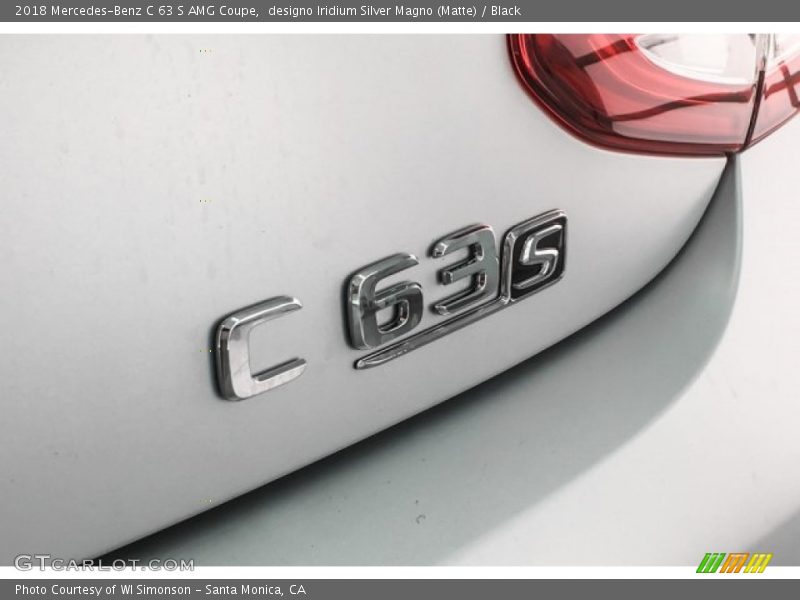  2018 C 63 S AMG Coupe Logo
