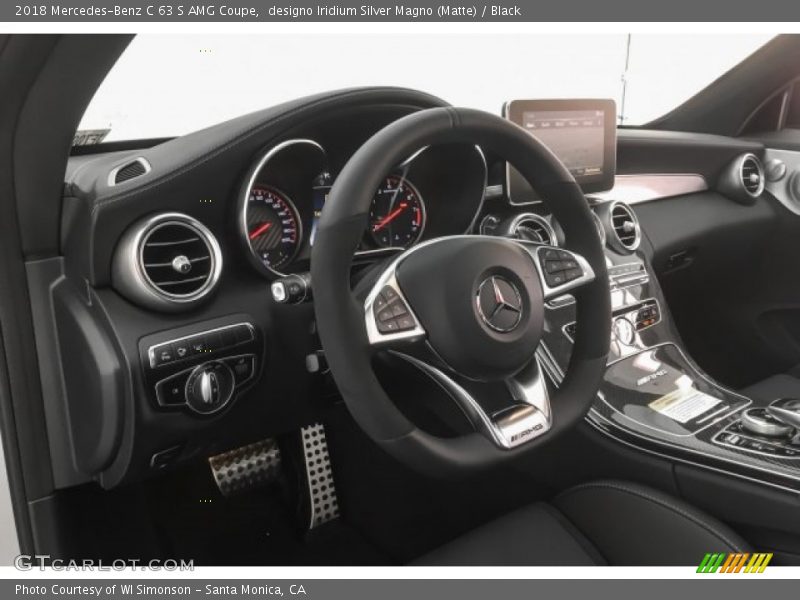 Dashboard of 2018 C 63 S AMG Coupe