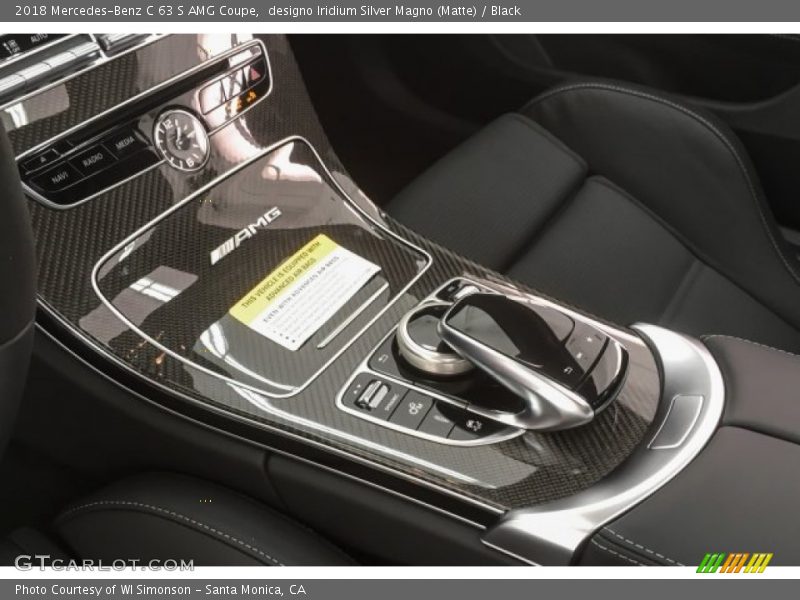 Controls of 2018 C 63 S AMG Coupe