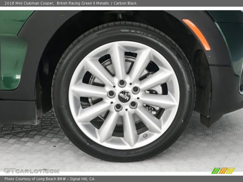 British Racing Green II Metallic / Carbon Black 2018 Mini Clubman Cooper