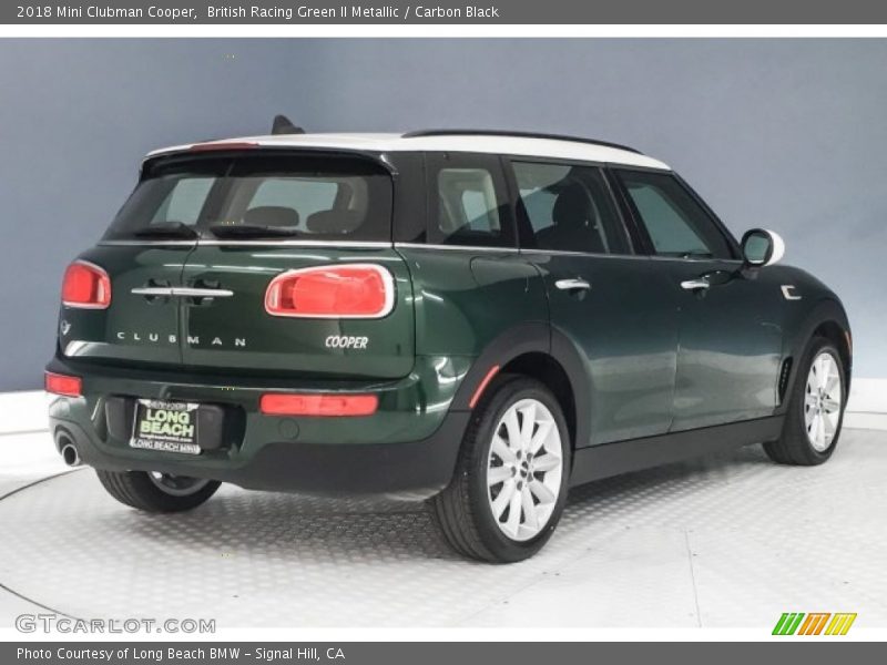 British Racing Green II Metallic / Carbon Black 2018 Mini Clubman Cooper