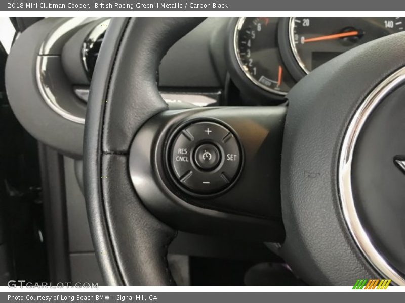British Racing Green II Metallic / Carbon Black 2018 Mini Clubman Cooper