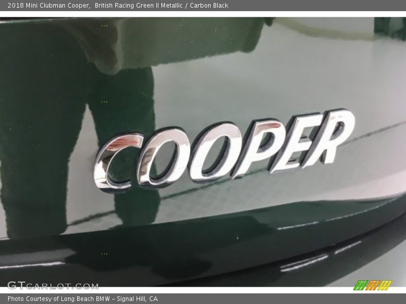 British Racing Green II Metallic / Carbon Black 2018 Mini Clubman Cooper