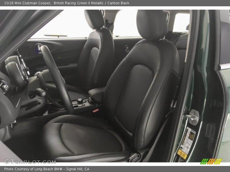 British Racing Green II Metallic / Carbon Black 2018 Mini Clubman Cooper