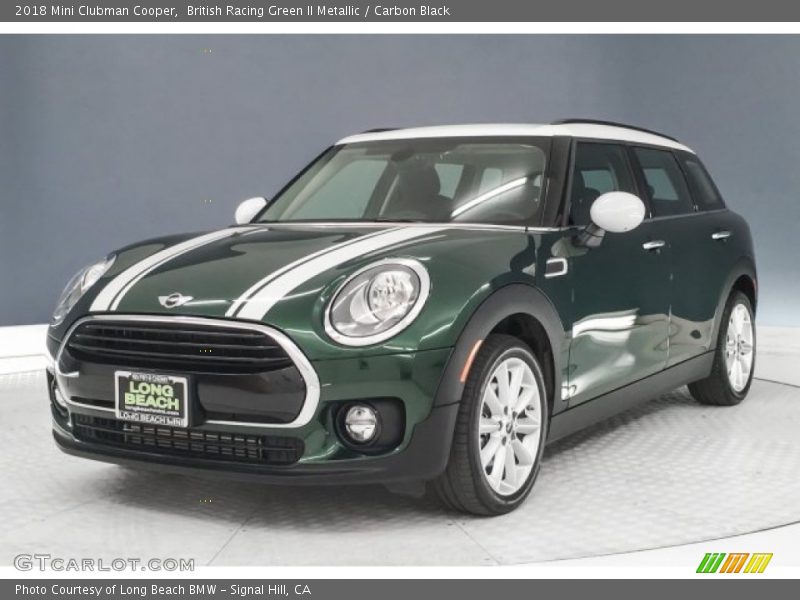 British Racing Green II Metallic / Carbon Black 2018 Mini Clubman Cooper